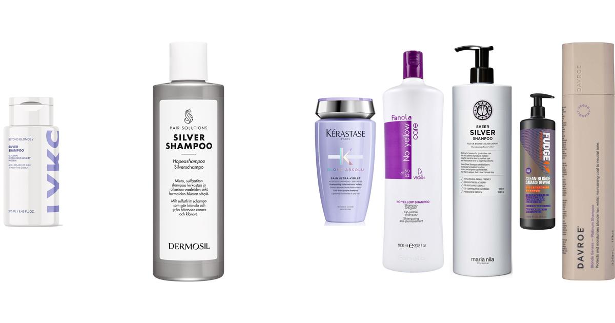 Paras hopeashampoo – 7 hyvää hopeashampoota